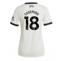 Manchester United Casemiro #18 Tredjedrakt Dame 2024-25 Kortermet